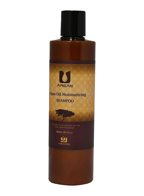 Yogi Care Argan Oil Moisturizing and Nourishing Hair Shampoo, 280ml