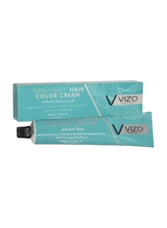 Vizo Professional Hair Colour Cream, 1 Black, Black