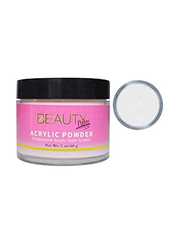 Beauty Palm Nail Acrylic Powder, 60g, White