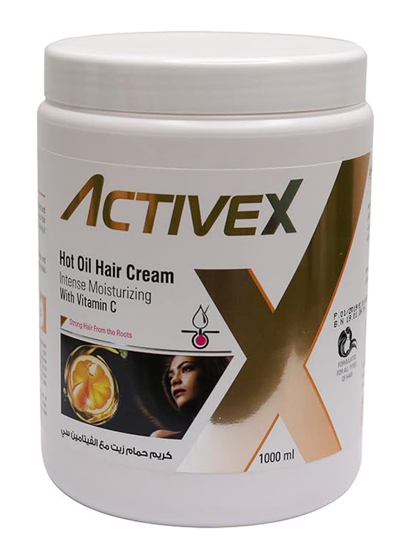 Active X Hot Oil Cream Vitamin C, 1000ml