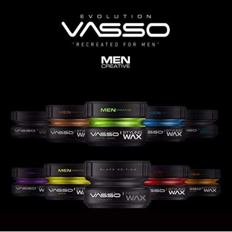 Vasso Black Edition Pomade Wax, 150ml