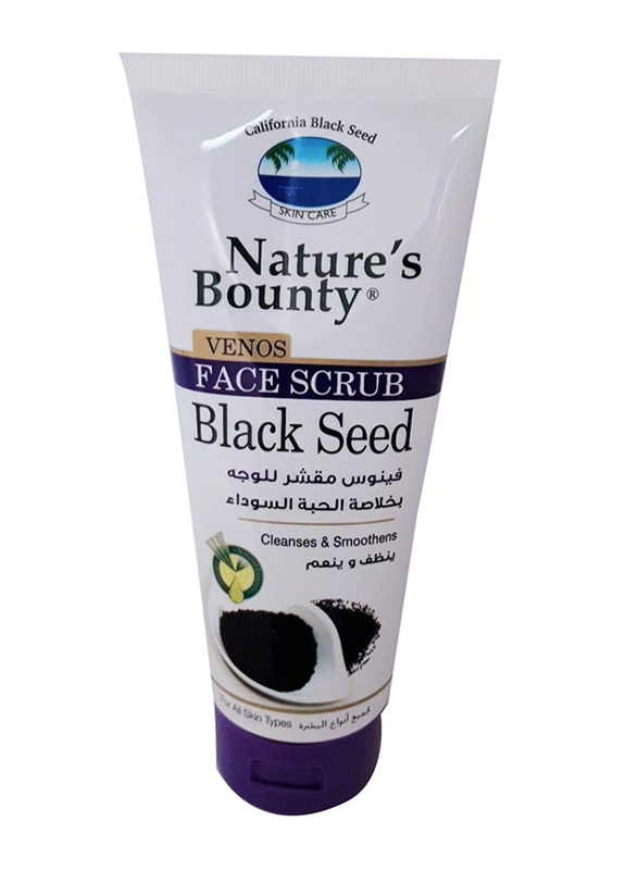 

Natures Bounty Black Seed Face Scrub, 200ml