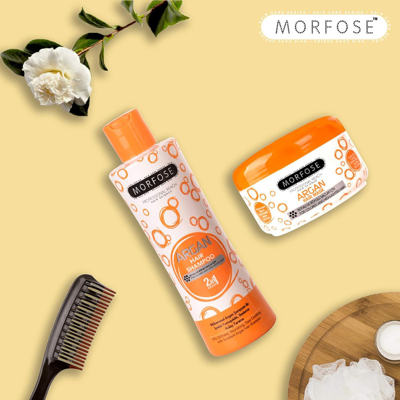 Morfose 2 in 1 Argan Hair Shampoo, 1000ml