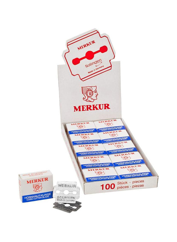 Merkur Corn Cutter Blades, 100 Pieces