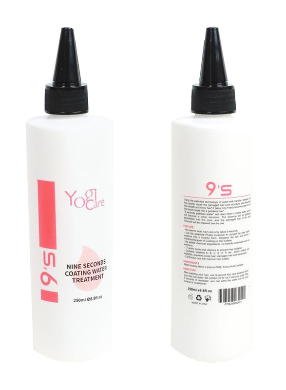 Yogi Care 9'Seconds Coating Water Treatment for Damaged Hair, 250ml