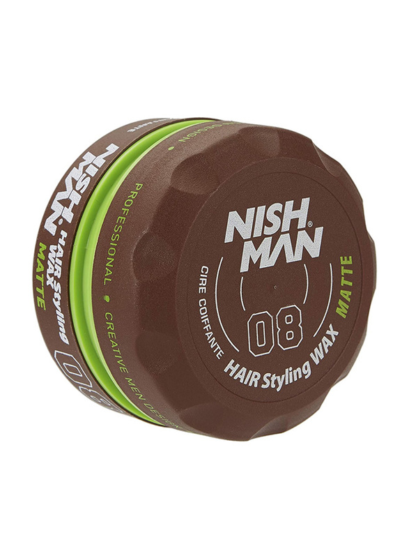 Nish Man Matte 08 Hair Styling Wax, 150ml