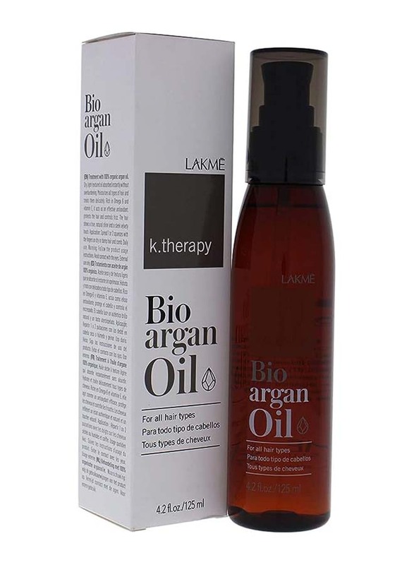 Lakme K-Therapy Bio -Argan Oil for All Hair Types, 125ml