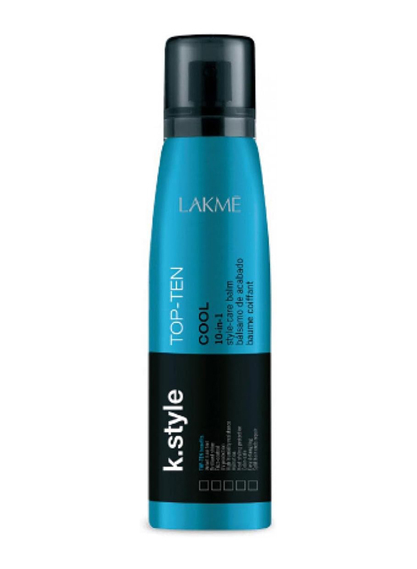 Lakme K.style Cool Top Ten Hair Styling Conditioner, 140ml