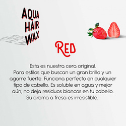 Redone Aqua Hair Wax, Red, 150ml