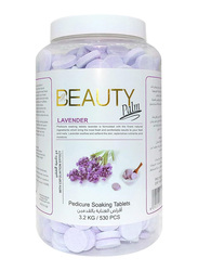 Beauty Palm Lavender Pedicure Soaking Tablets with Exfoliating Effect, 530-Pieces