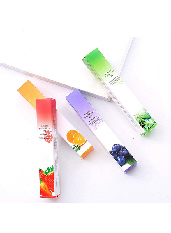 Cuticle Oil Pen with Vitamin E, 15-Piece, Multicolour
