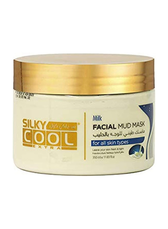 Silky Cool Facial Mud Milk Mask, 350ml