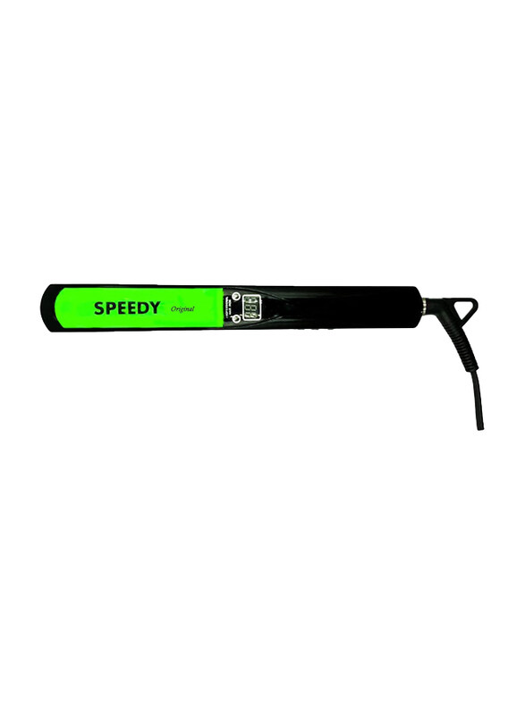 

Generic Speedy Keratin Hair Treatment Iron Straightener, Black/Grey