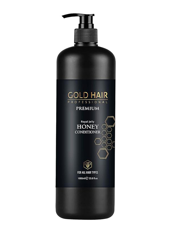 Gold Hair Professional Royal Jelly Honey Conditioner, 1000ml