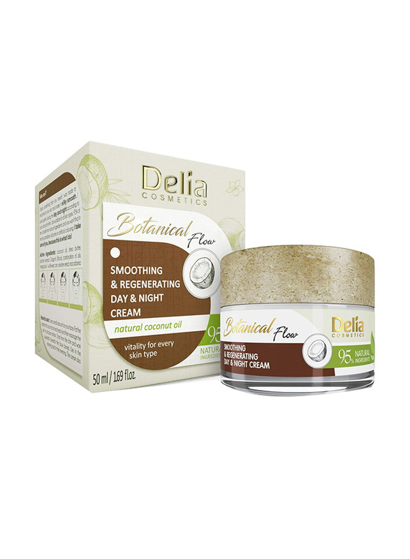 Delia Cosmetics Botanical Smoothing And Regenerating Flow Face Cream, 50ml