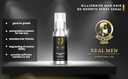 Billionaire Man Hair Regrowth Hair loss Spray, 100ml