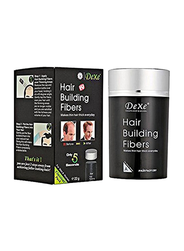 

Dexe Hair Dark Brown Building Fibers, 22g
