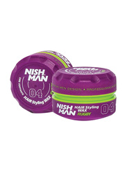 Nish Man Rugby Aqua 04 Hair Styling Wax, 150ml