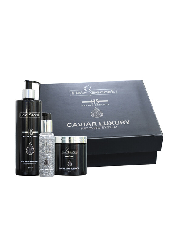 

Hair Secret Caviar Luxury Recovery System Kit for All Hair Types, 3 Pieces