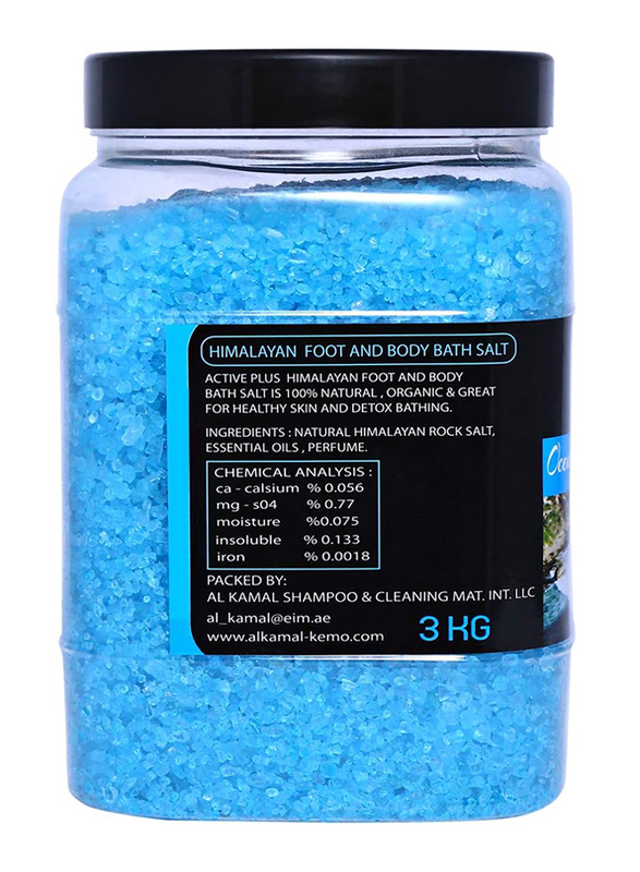 Active Plus Ocean Breeze Foot and Body Bath Salt, 3 Kg