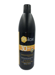 Miloxi Developer Oxidant Peroxide Oxygen For Hair Color Vol 30, 1000ml, White