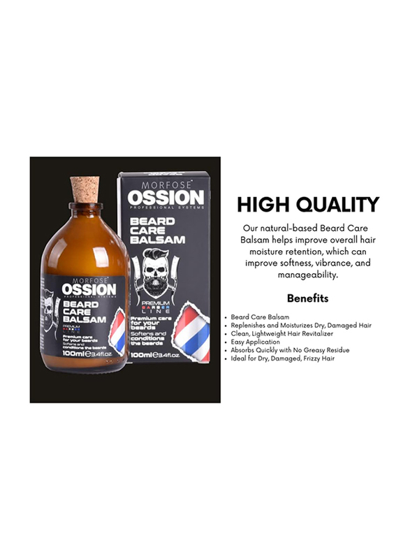 Morfose Ossion Professional Systems Beard Care Balsam, 100ml