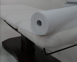 Source One Beauty White Disposable Non-Woven Bed Cover ROLL Perforated Massage Table Sheets Wax Facial Chair, White