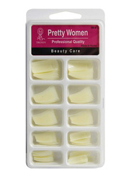 Pretty Woman A-100/Tr-8 Nail Tips Korea, 100 Pieces, White