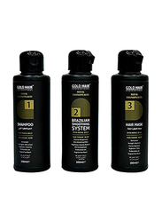 Gold Hair Royal Taninoplasty Protein Kit, 3 x 100ml