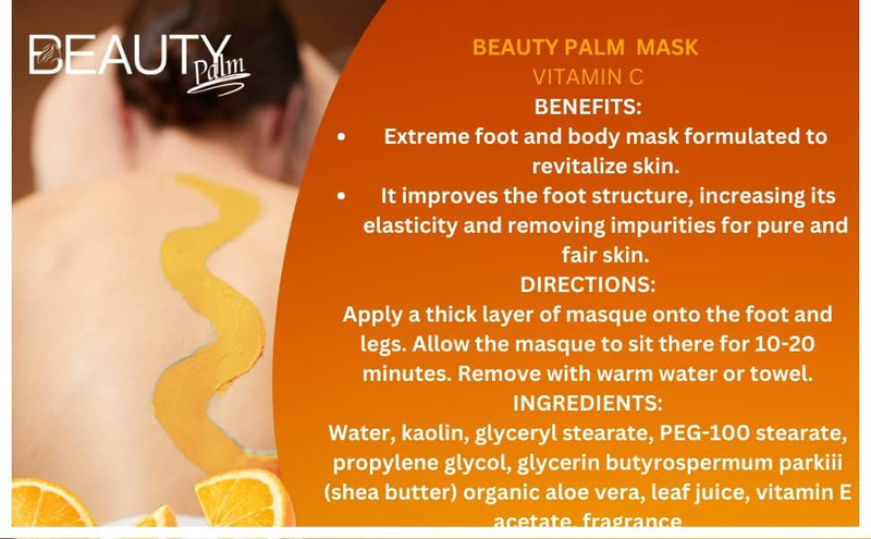 Beauty Palm Vitamin C Step 3 Body Mask, 5Kg