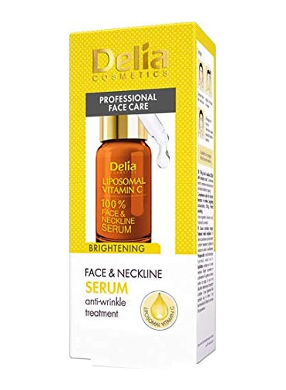 

Delia Brightening Face & Neckline Serum with Liposomal Vitamin C, 10ml