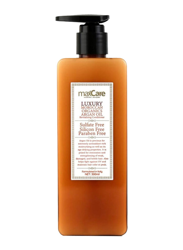 

Maxcare Luxury Moroccan Organics Argan Oil Revitalizing Shampoo for All Hair Types, 300ml