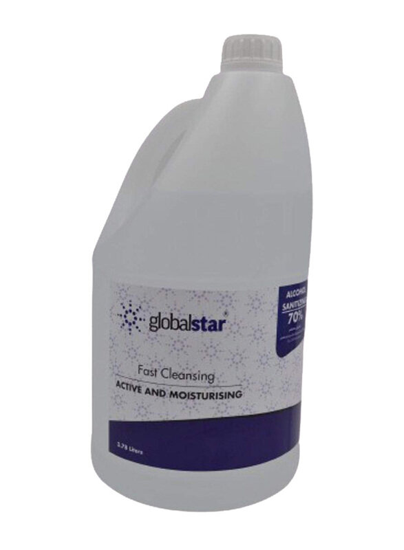 

Globalstar Isopropyl Alcohol 70% Antiseptics & Disinfectants, 3.78 Liters