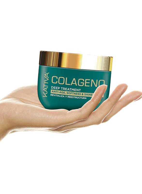 Kativa Colageno Deep Treatment Hair Mask for All Hair Types, 250ml