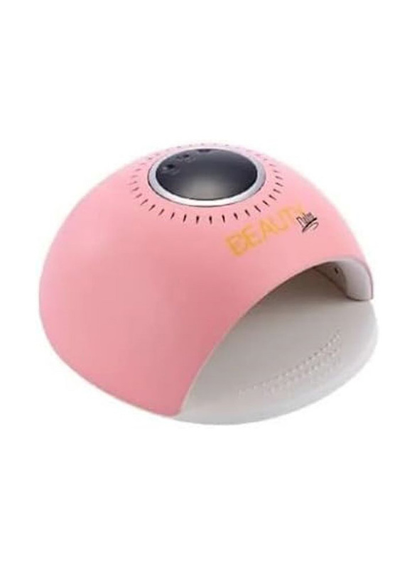 Beauty Palm UV LED Pink-Nail Lamp Professional Nail Dryer, Pink
