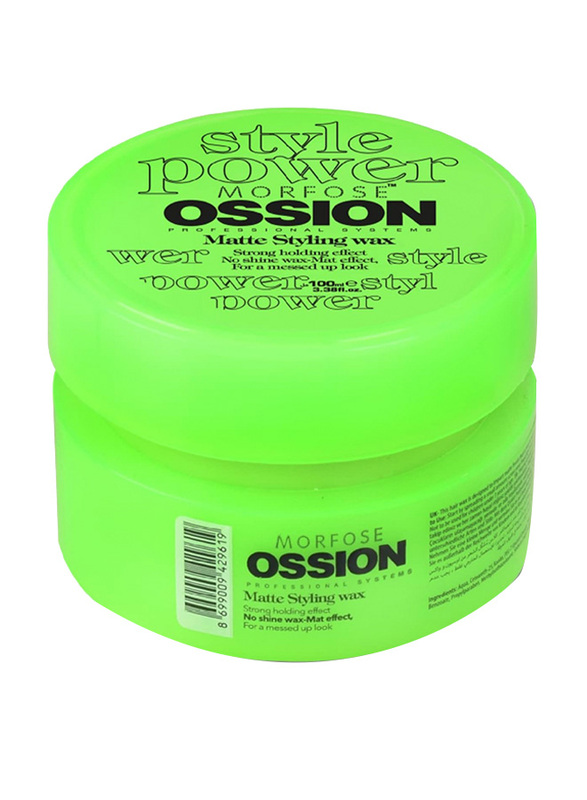 

Morfose Ossion Style Power Matte Styling Hair Wax, 100ml