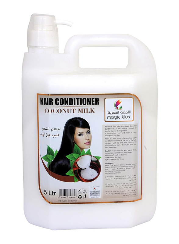 Magic Glow Coconut Milk Hair Conditioner, 5 Liters