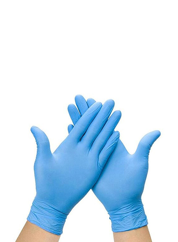 

Generic Powder-Free Disposable Nitrile Exam Gloves, Large, Blue