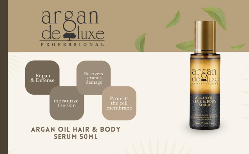 Argan Deluxe Serum for Hair & Body, 50ml