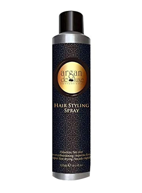 

Argan Deluxe Conditioning And Nourishing Hair Styling Spray with Fresh Scent Strong Hold, 325ml