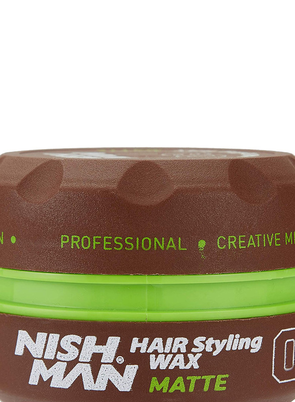 Nish Man Matte 08 Hair Styling Wax, 150ml