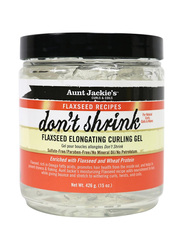 Aunt Jackie's Don't Shrink Flaxseed Elongating Curling Gel, 15oz