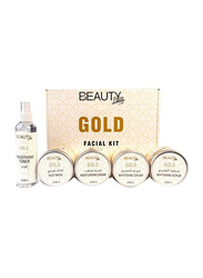 Beauty Palm Gold Facial Kit, 5 Pieces