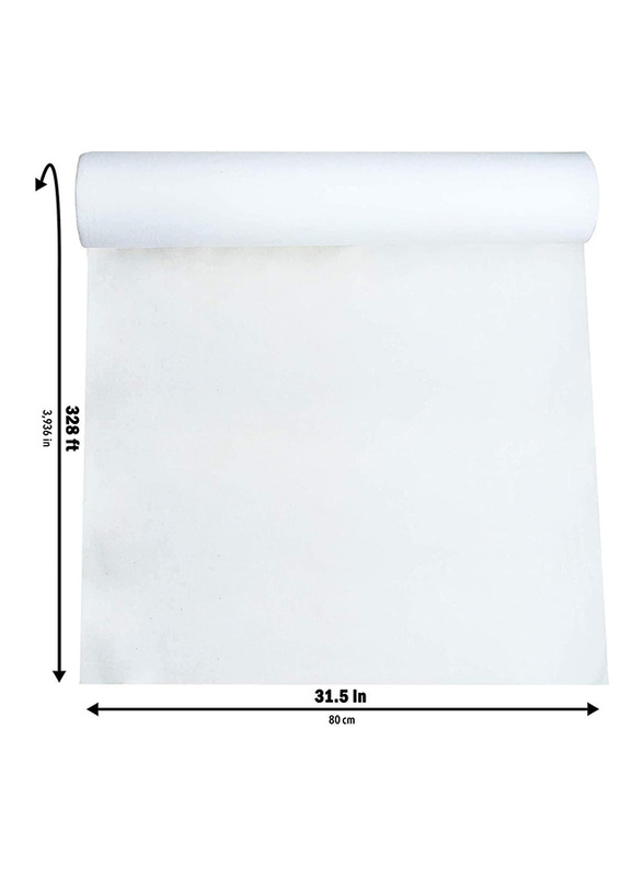 QJJML Disposable Non-Woven Fabric Massage Bed Sheets, 80 X 180cm, White