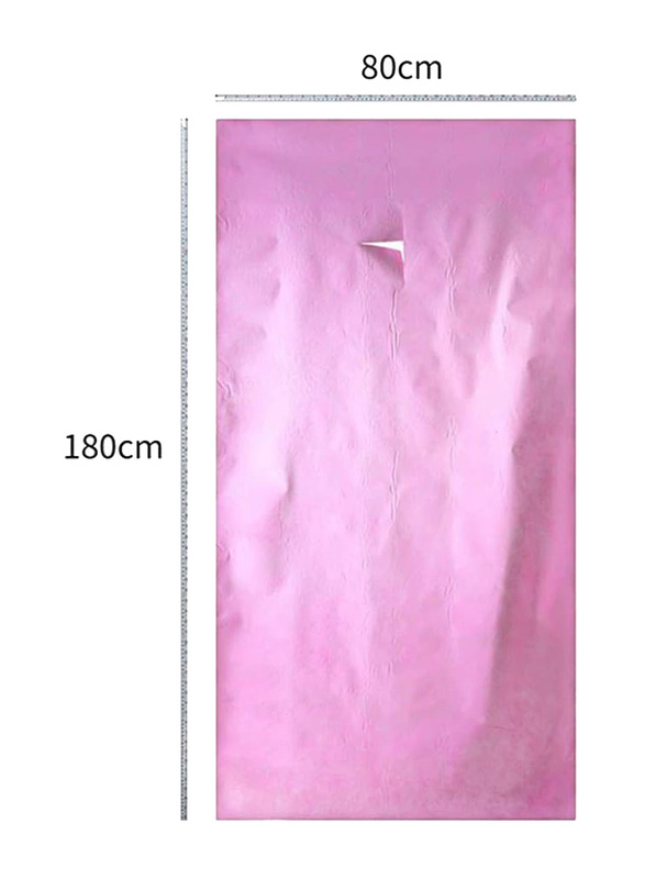 Artibetter Non Woven Fabric Bed Cover Roll for Spa Salon Hotel, 180 x 80cm, Pink
