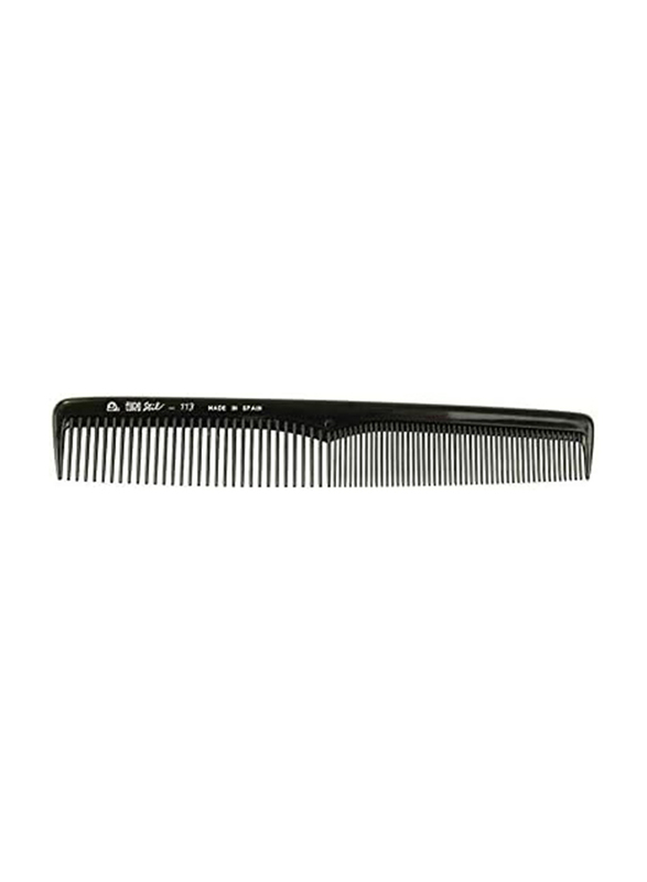 Eurostil Professional Hair Comb for All Hair Types, 113, Black