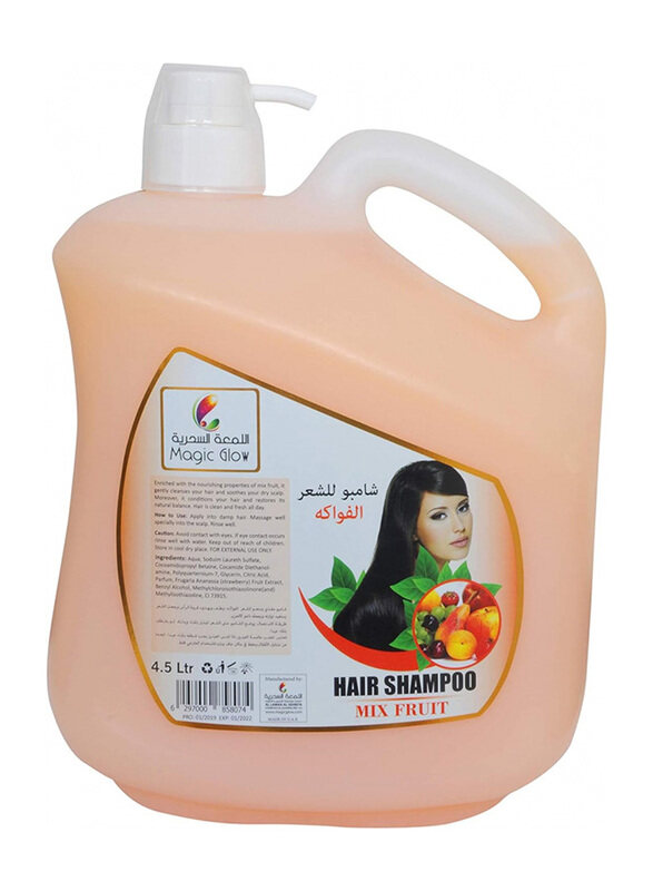 

Magic Glow Mix Fruit Shampoo for All Type Hair, 4.5 Liter