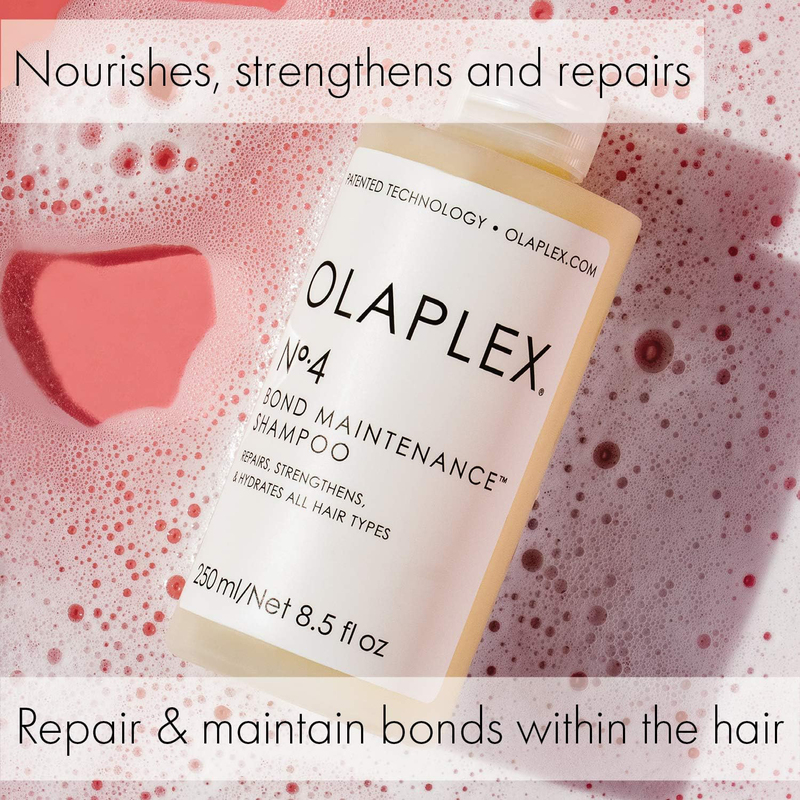 Olaplex No.4 Bond Maintenance Shampoo for All Hair Types, 250ml