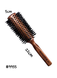 Optima Round Hair Brush 9955, Brown