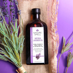 Natural Sabeel Natural Lavender Hair & Body Treatment Oil, 150ml